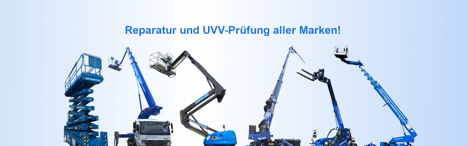 Werkstattservice für Arbeitsbühnen und Stapler