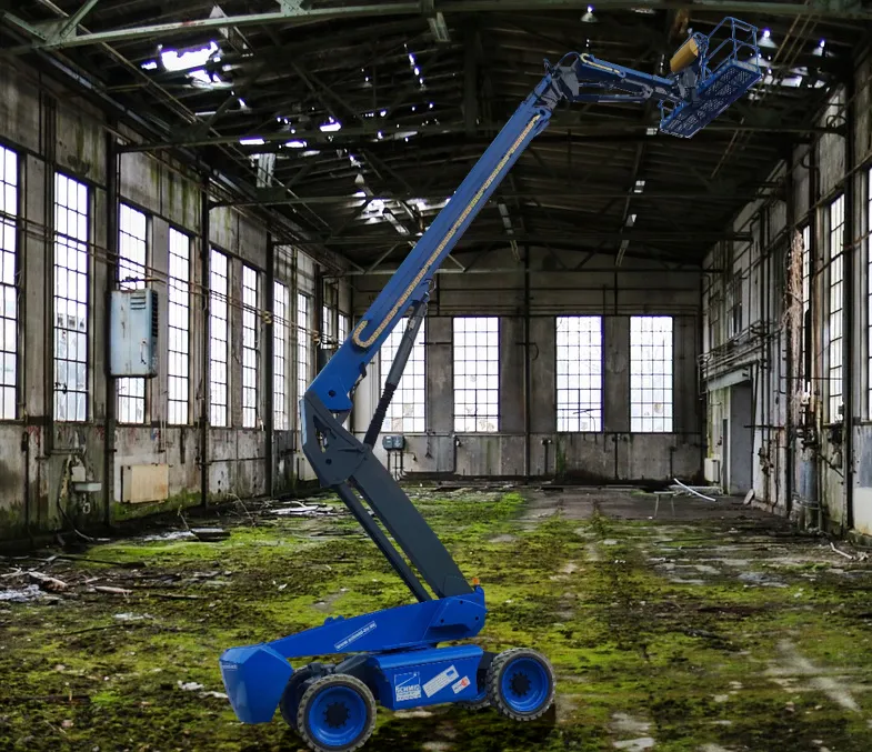 greenSCHMID Teleskopbühne vollelektrisch